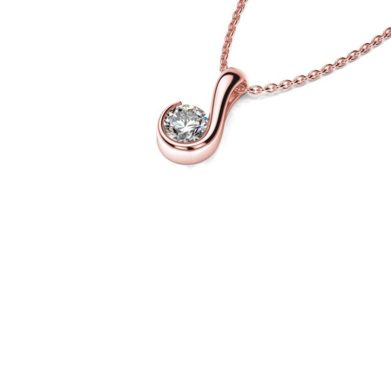 Diamantový náhrdelník Leia