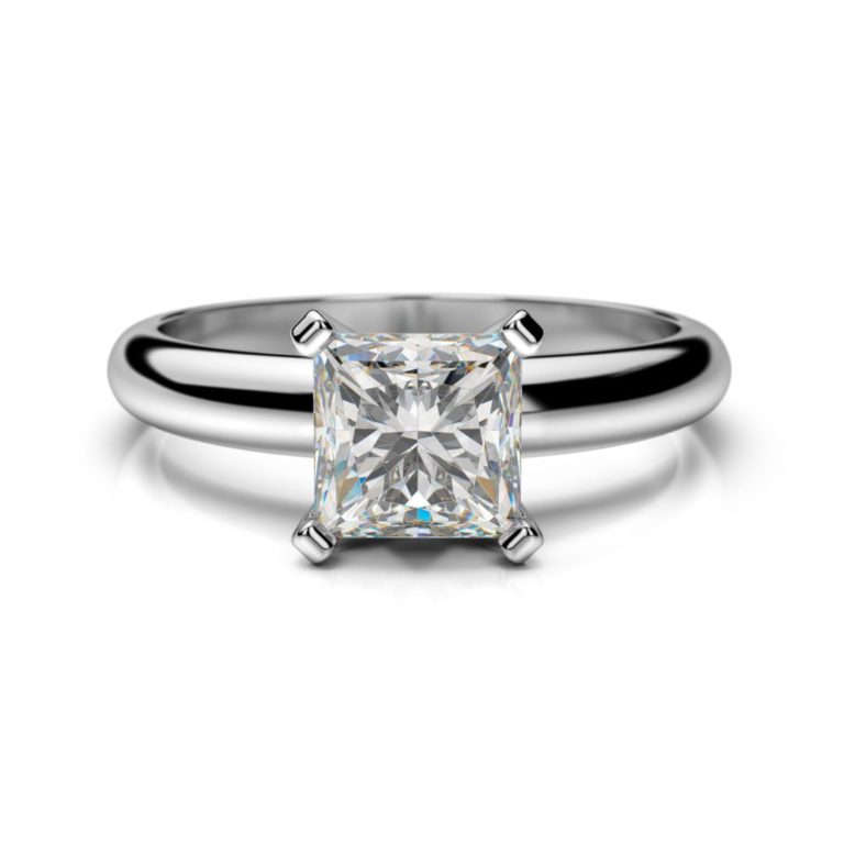 Diamantový zásnubný prsteň Alya Princess