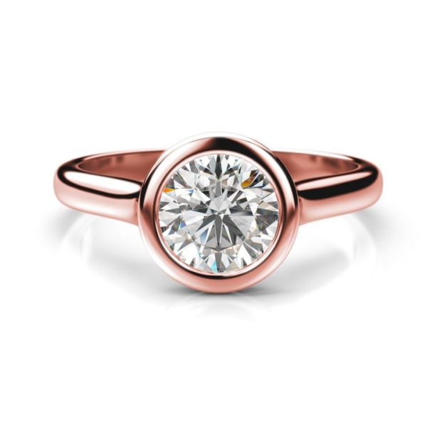 Zásnubný prsteň s diamantom Yta Round