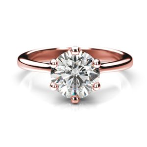 Diamantový zásnubný prsteň Zira Round