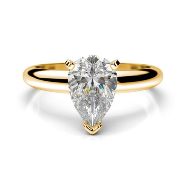 Diamantový zásnubný prsteň Amber Pear