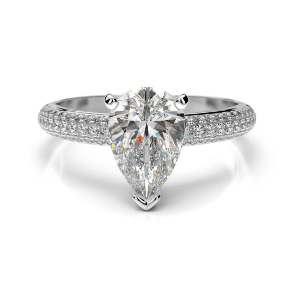 Zásnubný prsteň s diamantom Meissa Pear
