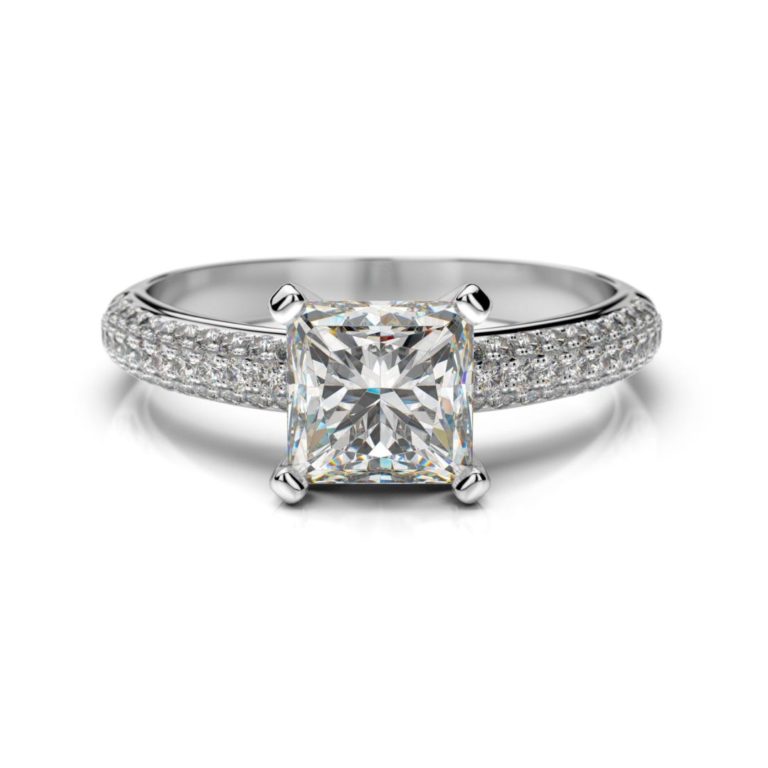 Diamantový prsteň Meissa Princess