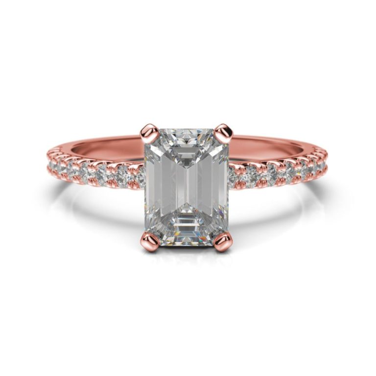 Diamantový prsteň Ela Emerald