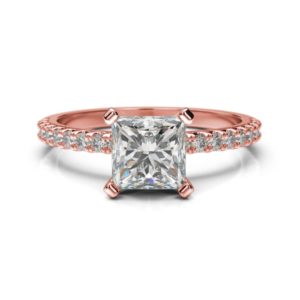 Diamantový zásnubný prsteň Ela Princess