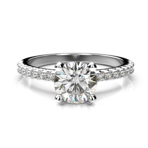 Diamantový prsteň Ela Round