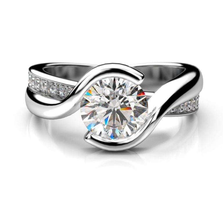 Diamantový prsteň Lamar Round