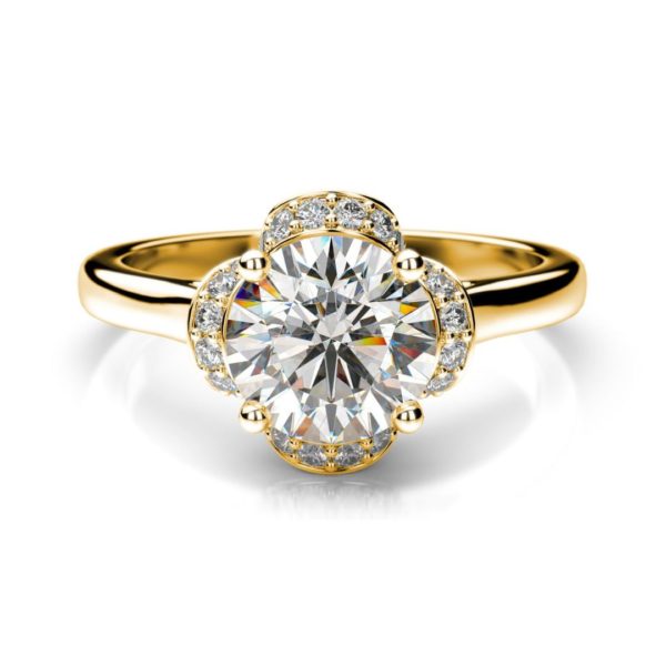 Diamantový prsteň Sarin Round