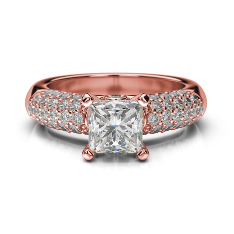 Zásnubný prsteň s diamantom Orion Princess