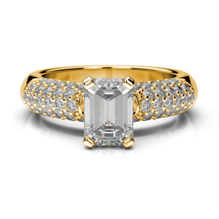 Zásnubný prsteň s diamantom Orion Emerald