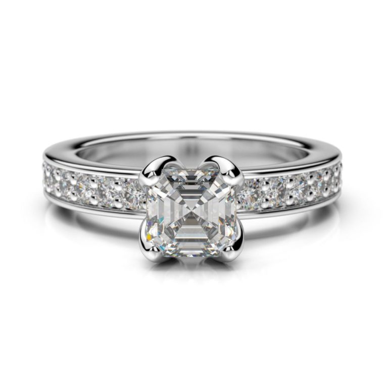 Diamantový prsteň Iris Asscher
