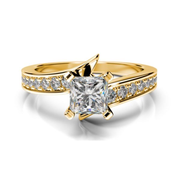 Diamantový zásnubný prsteň Miram Princess