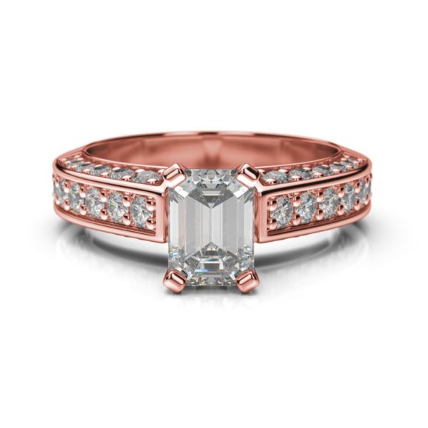Diamantový prsteň Gemma Emerald