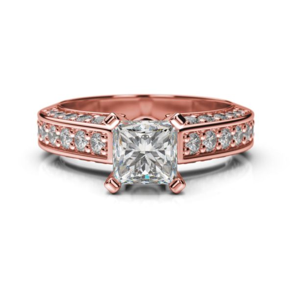 Diamantový zásnubný prsteň Gemma Princess