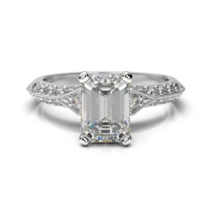 Diamantový prsteň Nais Emerald