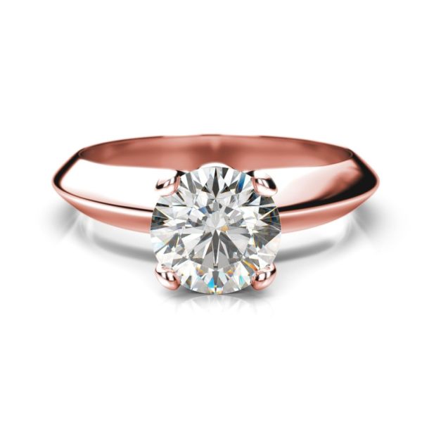 Diamantový zásnubný prsteň Botein Round