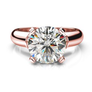 Diamantový zásnubný prsteň Adele Round