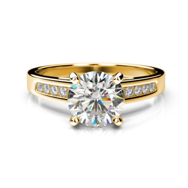 Diamantový prsteň Avior Round
