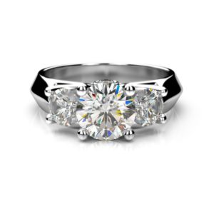 Diamantový zásnubný prsteň Vera Round