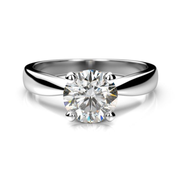 Diamantový zásnubný prsteň Maia Round